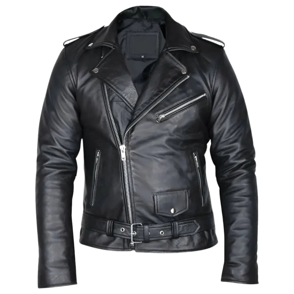 Tan Brown Black Fashion Jacket - Riders Republic UK
