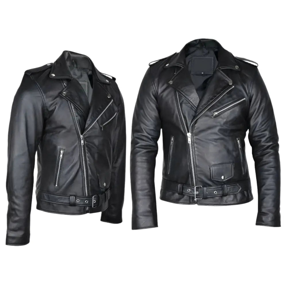 Tan Brown Black Fashion Jacket - Riders Republic UK