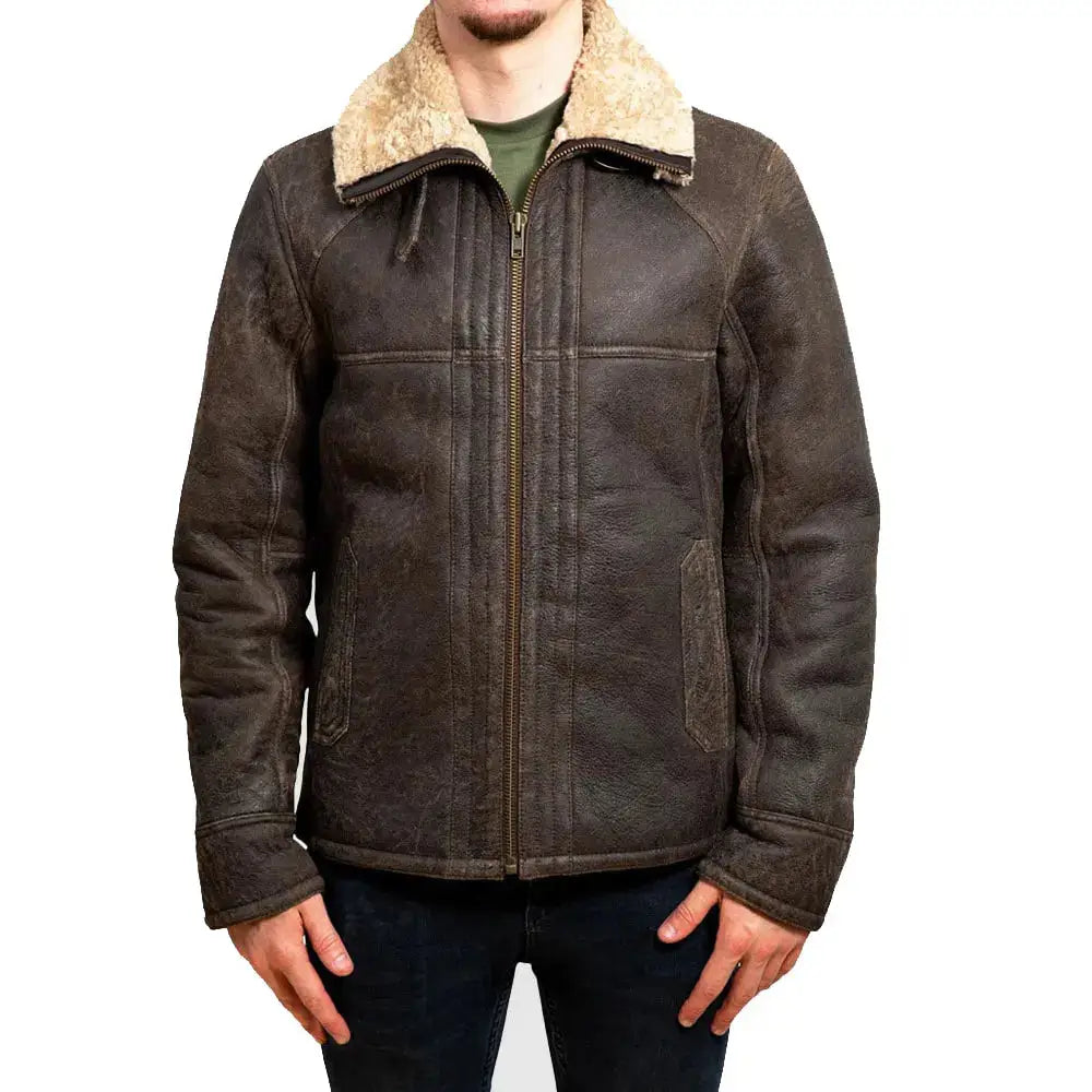 Mens B3 Shearling Bomber Jacket - Riders Republic UK
