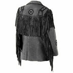 Premium Suede Western Jacket - Riders Republic UK