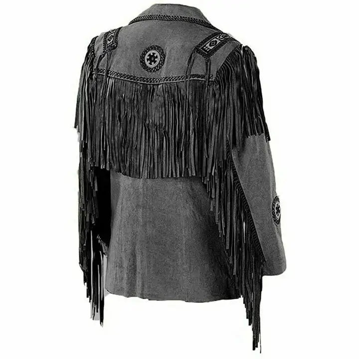 Premium Suede Western Jacket - Riders Republic UK