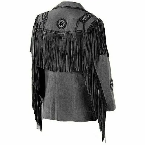 Premium Suede Western Jacket - Riders Republic UK