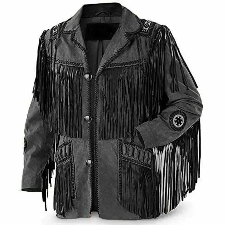 Premium Suede Western Jacket - Riders Republic UK