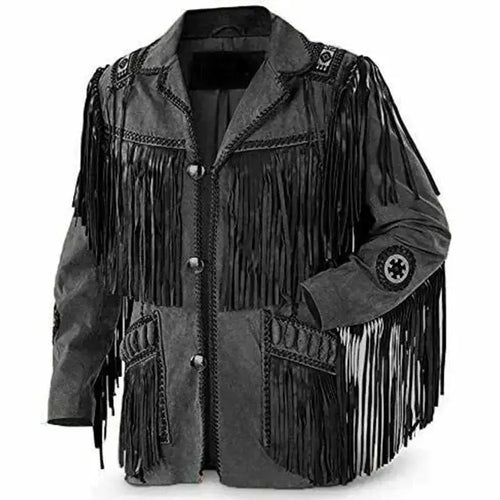 Premium Suede Western Jacket - Riders Republic UK