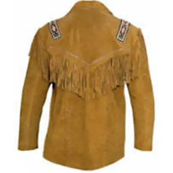 Suede Leather Western Jacket - Riders Republic UK