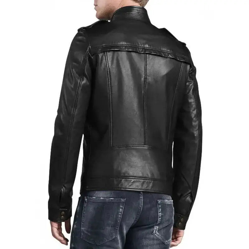 Western Men’s Leather Jacket - Riders Republic UK