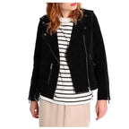 Womens Suede Biker Jacket - Riders Republic UK