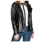 Womens Leather Motorcycle Jacket - Riders Republic UK