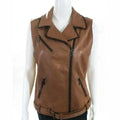 Leather Moto Vest - Riders Republic UK