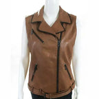 Leather Moto Vest - Riders Republic UK