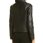 Womens Black Motorcycle Jacket - Riders Republic UK