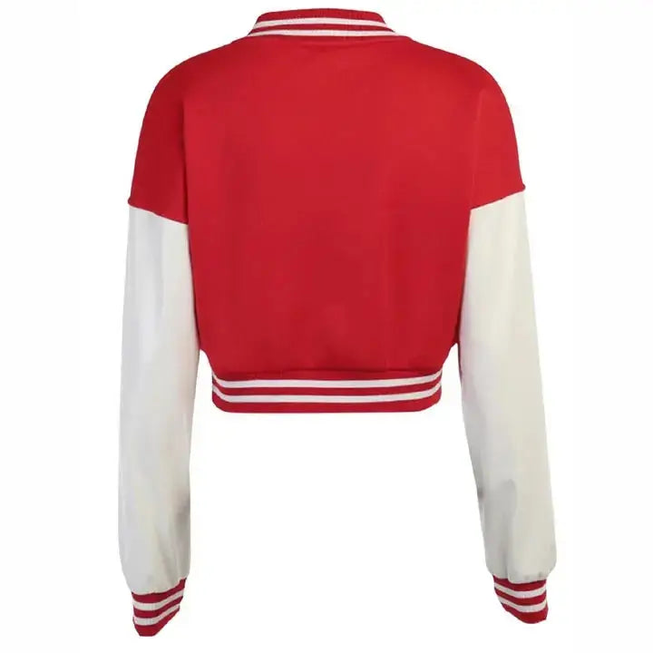 Womens Cropped Varsity Jacket - Riders Republic UK
