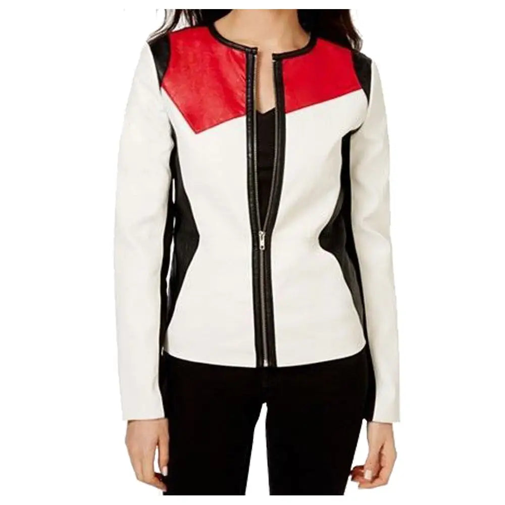 Womens Elegant Genuine Leather Jacket - Riders Republic UK