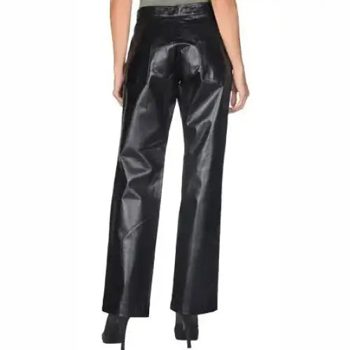 Lamb Leather High Rise Pants - Riders Republic UK