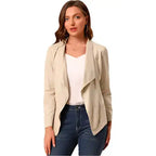 Light Pink Moto Suede Jacket for Women - Riders Republic UK