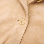 Tan Brown Suede Trucker Jacket Womens - Riders Republic UK
