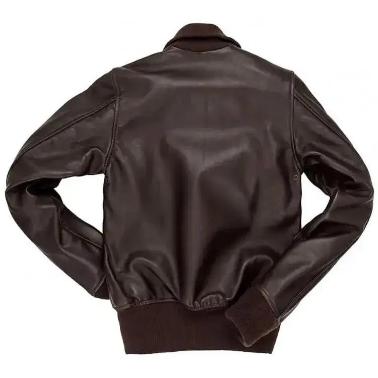 Vintage Brown Leather Bomber Jacket for Women - Riders Republic UK